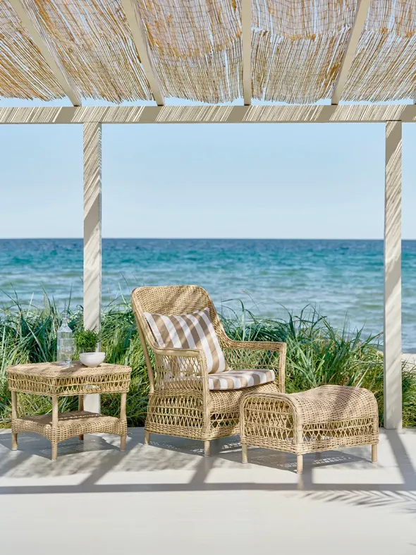 Dawn Loungestol, Natural fra Sika-Design