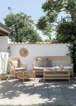 Dawn 3-pers Havesofa, Natural fra Sika-Design