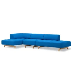 Delphi 450G, 3-personers open end og chaiselong fra Fredericia Furniture