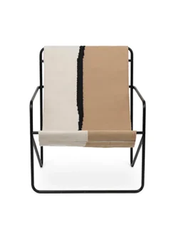 Desert Lounge Chair, sort fra Ferm Living