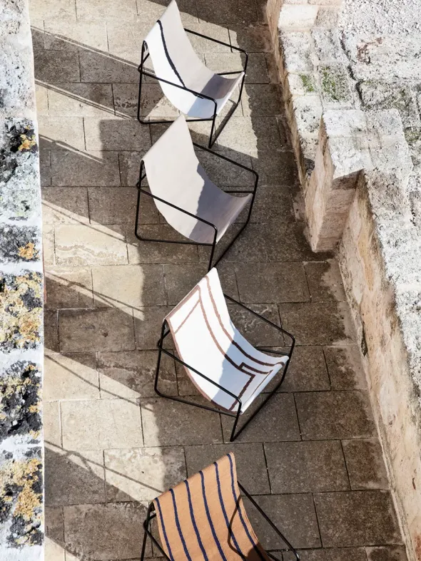 Desert Lounge Chair, sort fra Ferm Living