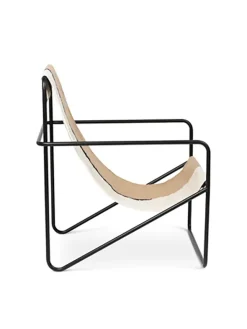 Desert Lounge Chair, sort fra Ferm Living