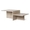 Distinct Coffee Table, Travertine fra Ferm Living