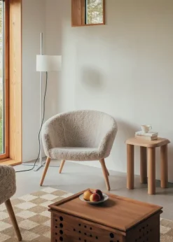 Ditzel Lounge Chair, lammeskind fra Fredericia Furniture