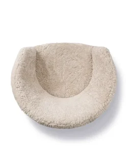 Ditzel Lounge Chair, lammeskind fra Fredericia Furniture