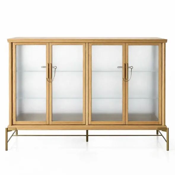 Dowry I kabinet, eg, frosted glass fra Stellar Works