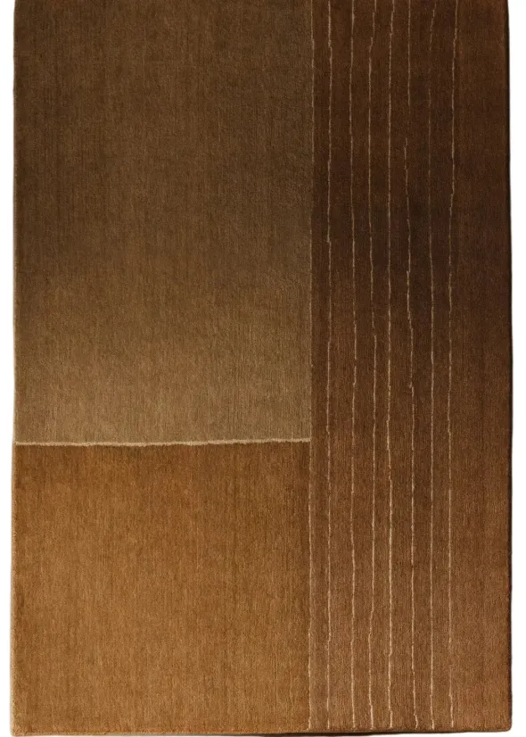 Drift Line gulvtæppe, Terracotta fra Linie Design