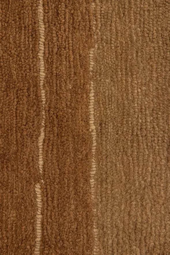 Drift Line gulvtæppe, Terracotta fra Linie Design
