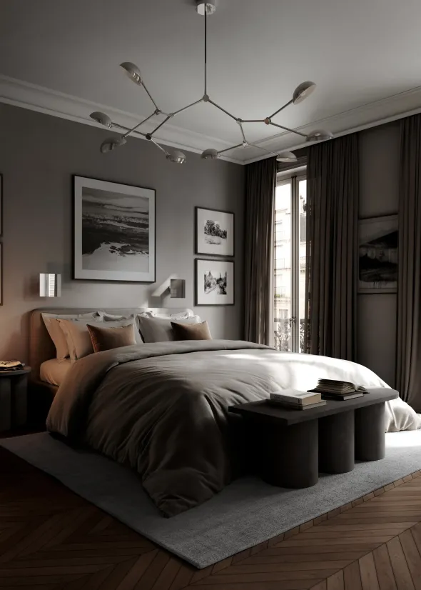 Drop Chandelier, chrome fra 101 Copenhagen