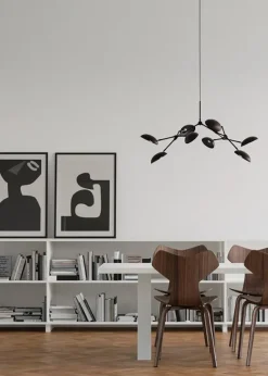Drop Chandelier, mini burned black fra 101 Copenhagen