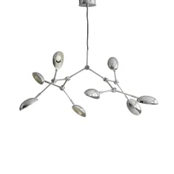 Drop Chandelier, mini chrome fra 101 Copenhagen