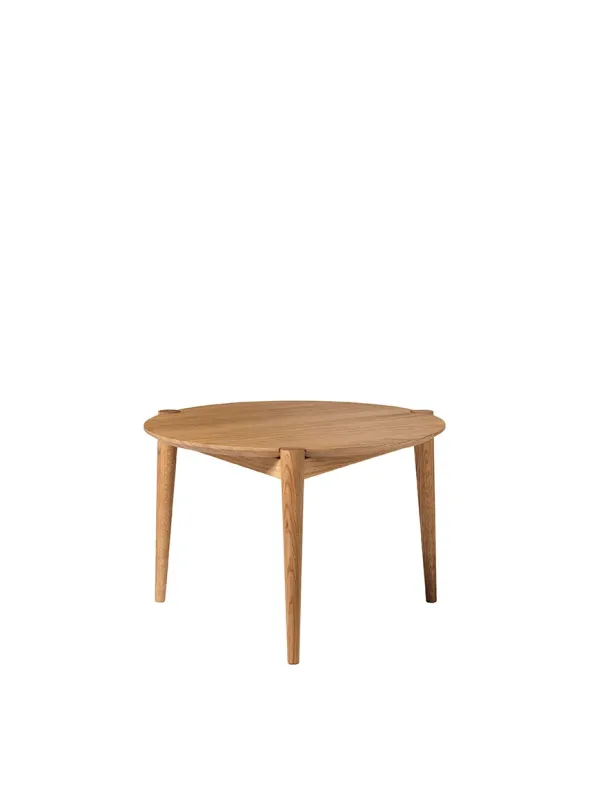 D102 Søs Sofabord, Ø 55 cm fra FDB Møbler