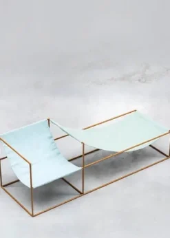 Duo Seat, blue/green fra Valerie Objects