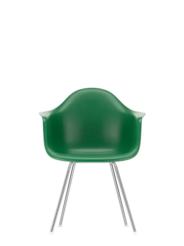 Eames Plastic Armchair DAX, forkromet fra Vitra
