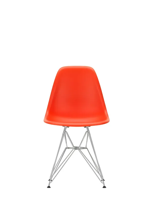 Eames Plastic Side Chair DSR, forkromet fra Vitra