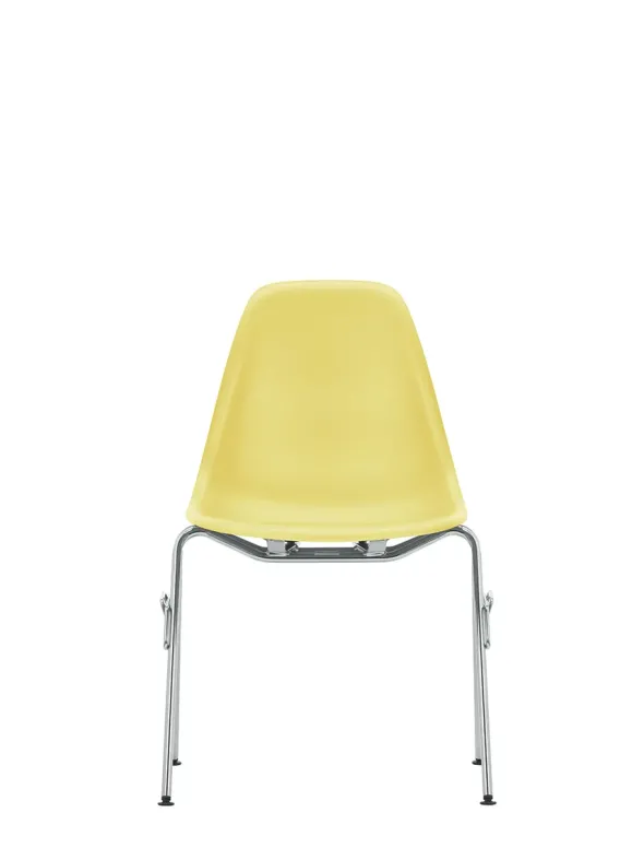 Eames Plastic Side Chair DSS-N, stabelbar fra Vitra