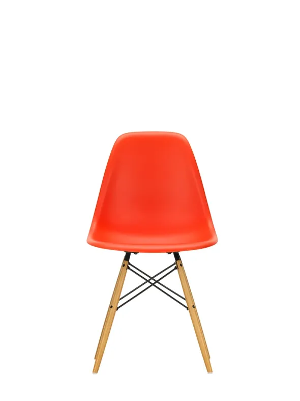 Eames Plastic Side Chair DSW, ahorntræ fra Vitra