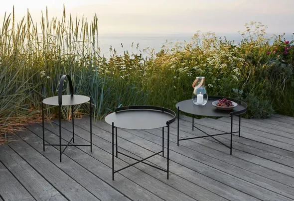Edge Tray Table, Ø 76 cm fra Houe