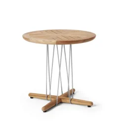 E023 Embrace udendørs sidebord, Ø48 fra Carl Hansen & Søn