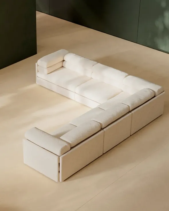 Elogio Sofa Module, Left fra GUBI