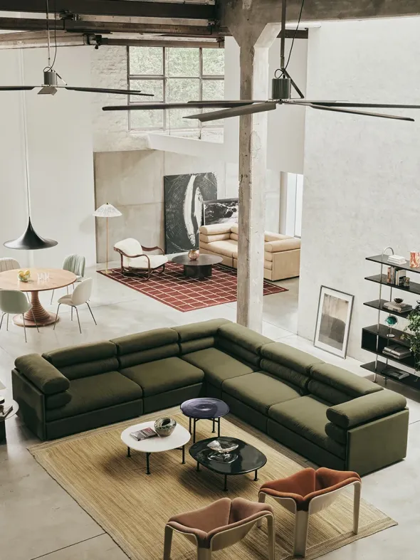Elogio Sofa Module, Left fra GUBI