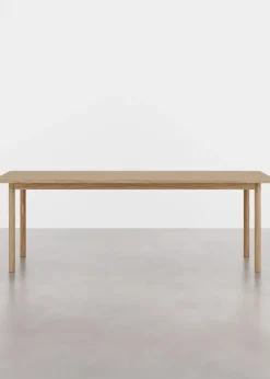 ESSENTIAL OAK spisebord 220x90 cm egetræsfinér, fra WB Manufaktur