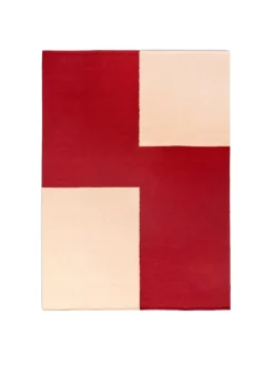 Ethan Cook Flat Works, 170x240 cm, Red Offset fra Hay