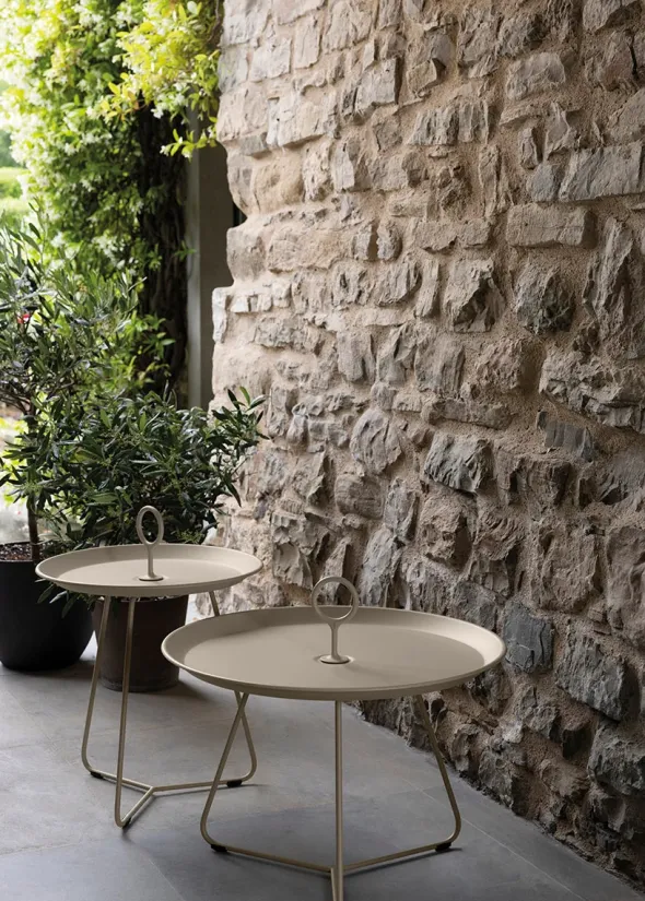 Eyelet Tray Table, Ø45 cm fra Houe