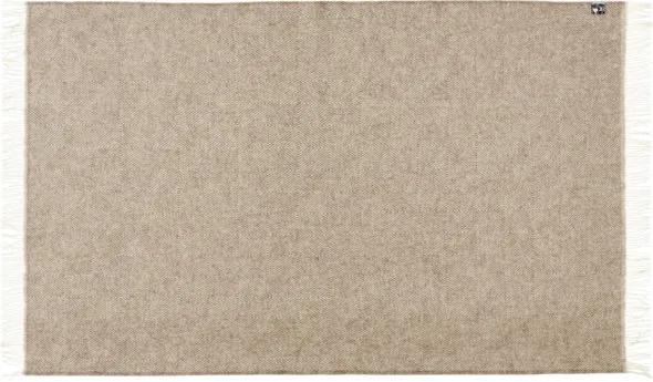 Fanø Plaid, birch sand fra Silkeborg Uldspinderi