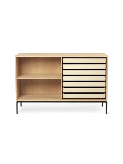 FK63 Reol med ben, hylde og bakker fra Carl Hansen & Søn