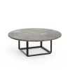 Florence sofabord Ø90, Gris Du Marais fra New Works