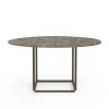 Florence Spisebord Ø145, gris du marais/beige grey fra New Works