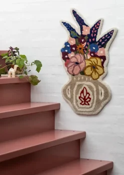 Flower Bouquet Rug fra Bongusta