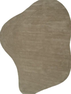 Fluid Arc gulvtæppe, Earth fra Linie Design