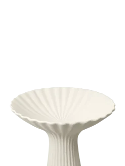 Fountain Pedestal Bowl, Ivory fra Ferm Living