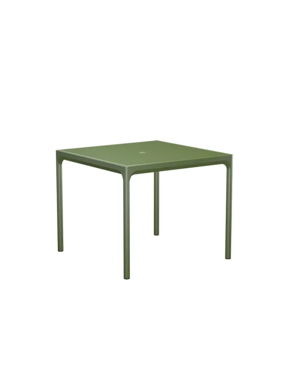 Four alu table 90 x 90 cm fra Houe