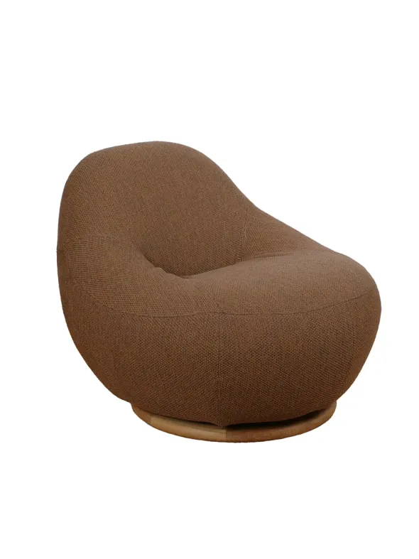 Gem Loungestol med Teak Drejefod fra Cane-line