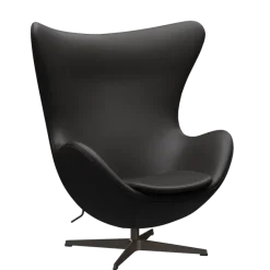 3316 Ægget loungestol, stel i brown bronze af Arne Jacobsen