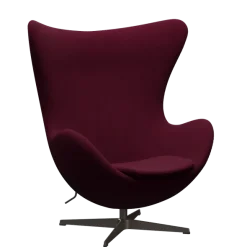3316 Ægget loungestol, stel i brown bronze af Arne Jacobsen