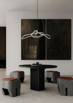 Ghost Chandelier, Mini, Chrome fra 101 Copenhagen
