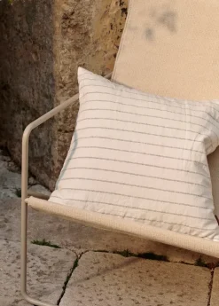 Grand Cushion, offwhite/chocolate fra Ferm Living