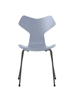 3130 Grand Prix stol i farvet ask af Arne Jacobsen