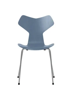 3130 Grand Prix stol i farvet ask af Arne Jacobsen