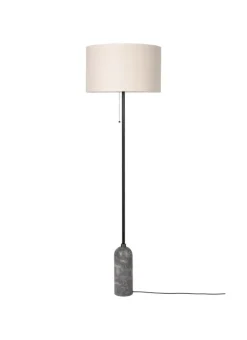 Gravity Gulvlampe, canvas skærm fra GUBI
