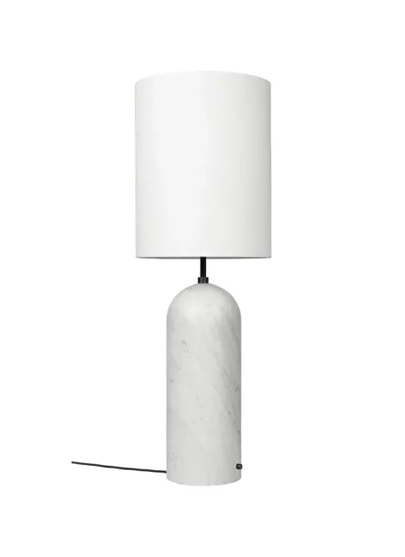 Gravity High XL Gulvlampe, hvid skærm fra GUBI