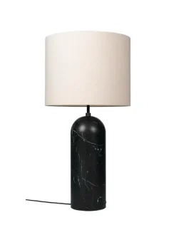 Gravity Low XL Gulvlampe, canvas skærm fra GUBI