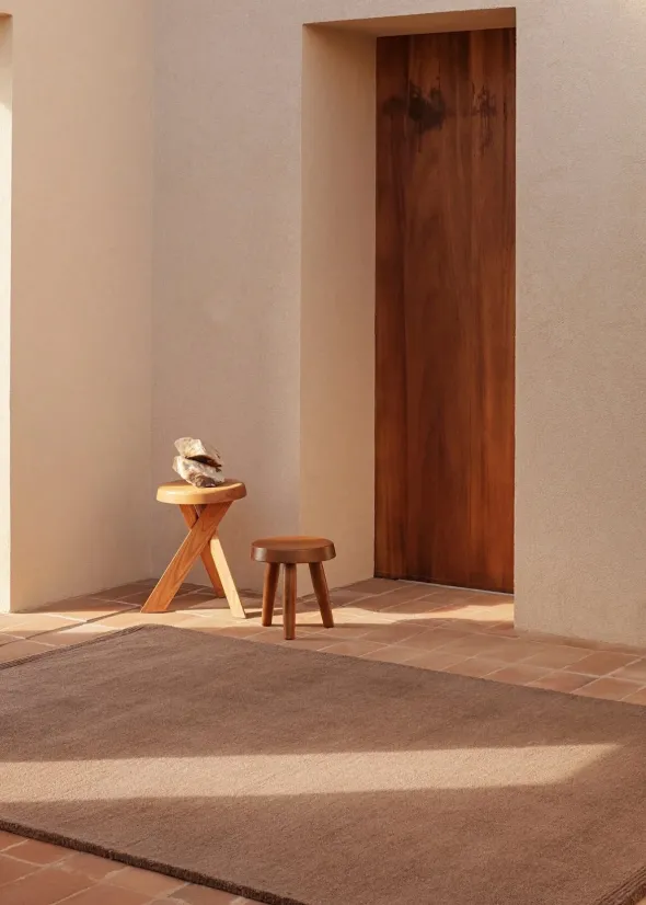 Ground tæppe, Walnut fra Massimo
