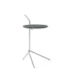 Halten SH9 Sidebord, polished steel & marble fra &Tradition