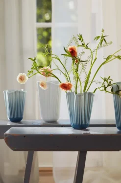 Hammershøi Unfold vase, blå fra Kähler