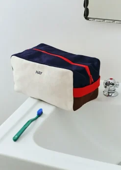 Hay Multi Wash Bag, Cream multi